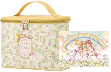 ダブルチャンスキャンペーン：バニティポーチ＆イラストカードセット-CLAMP 30th Anniversary-