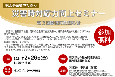 開催チラシの一部
