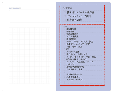 目標書き込みページ