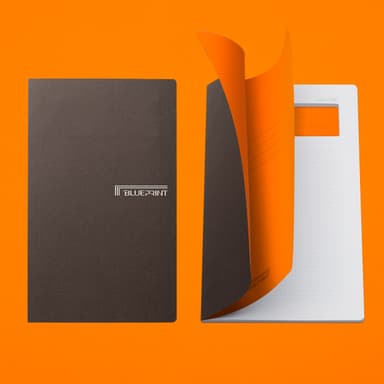 DARK BROWN×ORANGE
