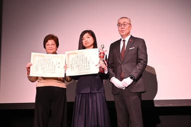 表彰式の様子(グランプリ)