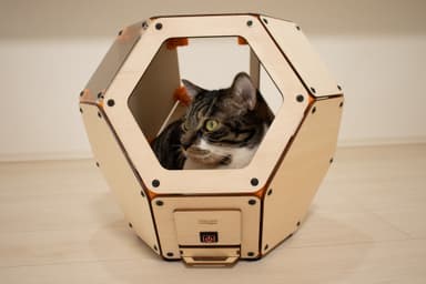 床暖にゃんこカプセル(正面)