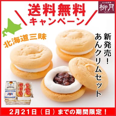 送料無料キャンペーン　2月21日(日)まで
