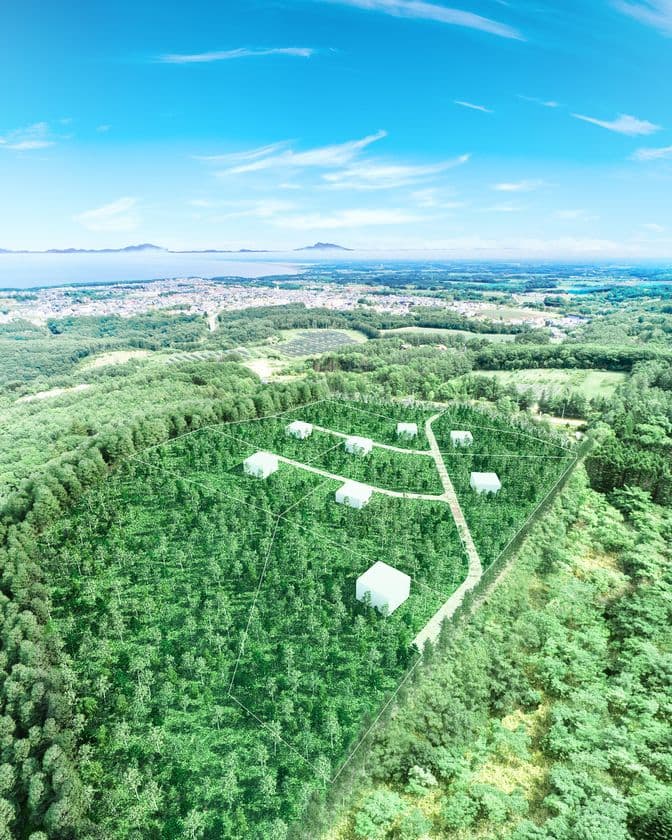 世界遺産・知床連峰を望むエリアでワーケーション・地方移住
　豊かな暮らし方を提案するプロジェクト
『TENTOZAN VILLAGE Project』新たに“Villa4”を公開