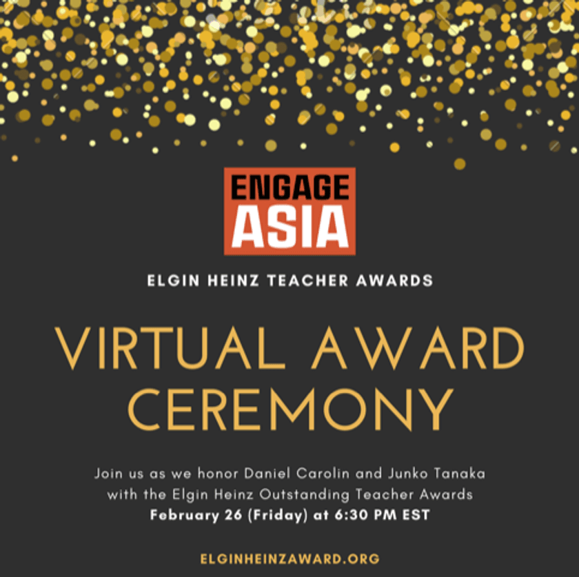サンフランシスコ市の公立小学校教諭 田中淳子が
「Elgin Heinz Outstanding Teacher Award」を受賞