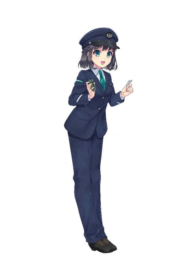四日市あすなろう鉄道　初のキャラクター
鉄道むすめ『追分 あすな』がデビューしました！