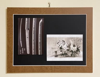 返礼品一部：本編内の挿絵カードイメージ