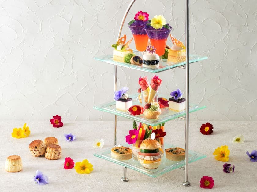 ヨコハマ グランド インターコンチネンタル ホテル　
初夏を彩る可憐な花々をイメージした
「フローラルアフタヌーンティー」5月1日より提供開始