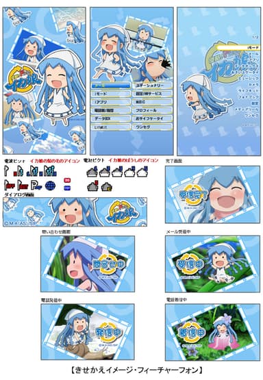 きせかえイメージ・フィーチャーフォン