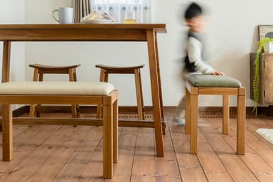 来客時の補助的な椅子にもピッタリ