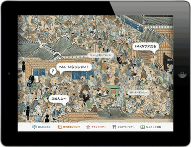 推奨サイズモード画面