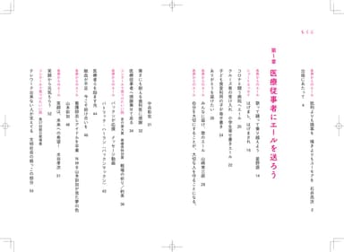 もくじ1章_医療従事者にエールを送ろう
