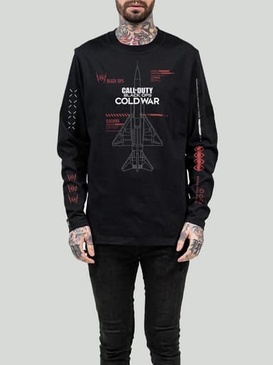 CoD: BOCW ブラックレガシーロングTシャツ