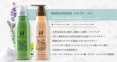 メイン製品シャンプーの成分パワーアップ
