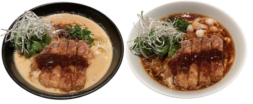 銀座「パラダイスダイナシティ」が
新メニュー「トッピング坦々麺」を
6月1日(火)から本格提供スタート！
とんかつ「排骨」やワンタン、パクチーなどを
“マシマシ”盛りにできる！