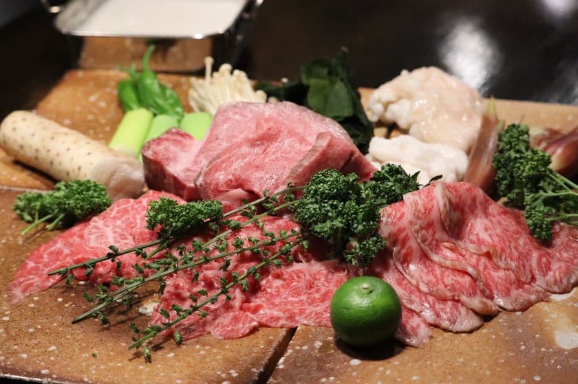 東京・銀座のNEW STYLE焼肉店「銀座いしはら」　
独自のスタイルで提供するしゃぶしゃぶコースが6月1日より開始