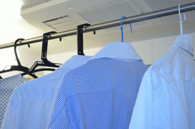 浴室乾燥機での干し方
