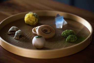 お茶のお供は全て手作りの生菓子