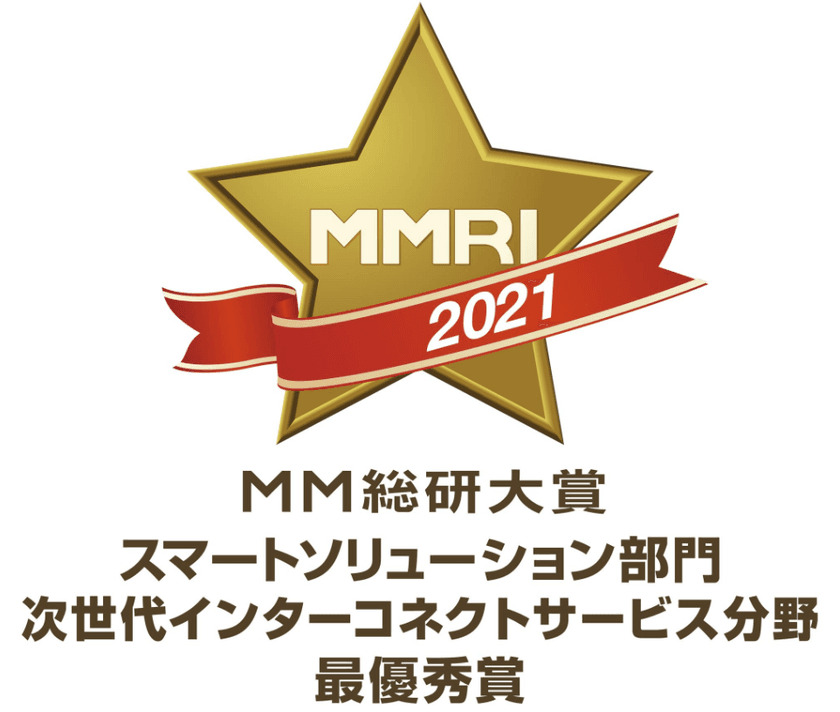 MM総研大賞2021において、「Flexible InterConnect」が「スマートソリューション部門  次世代インターコネクトサービス分野」の最優秀賞を受賞
