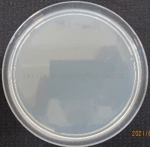 1秒照射　距離1cm・8W