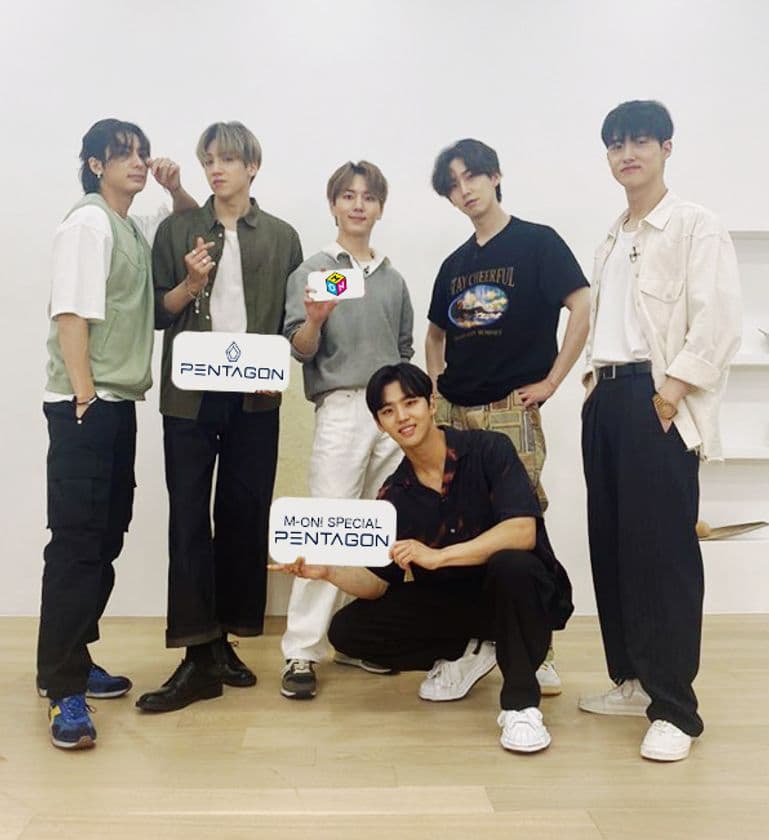 【MUSIC ON! TV（エムオン!）】
日中韓多国籍ボーイズグループ
PENTAGON
エムオン!で撮り下ろし特別番組の放送決定！
プレゼントキャンペーンもスタート！