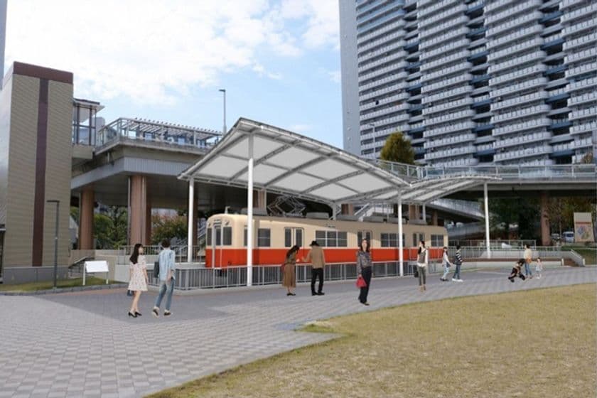 「赤胴車」が地域のコミュニティスペースとして再出発
～UR都市機構武庫川団地に新たなランドマークが登場～