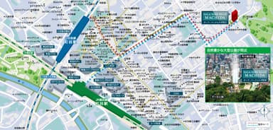 現地案内図