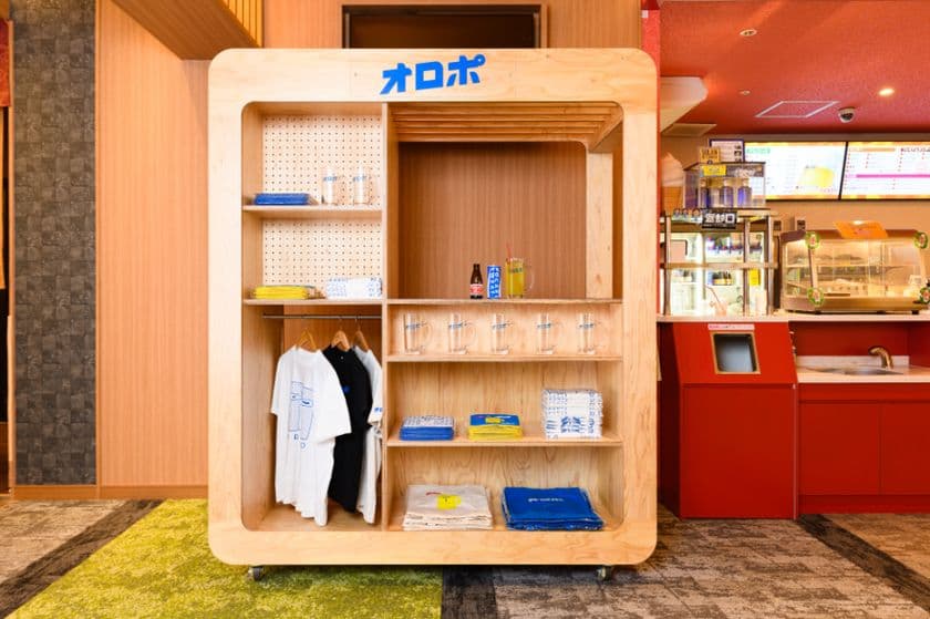 【ビームス(BEAMS)監修】
サウナ後の定番ドリンク「オロポ」のグッズが誕生！
『竜泉寺の湯』にて期間限定ポップアップストアがオープン！