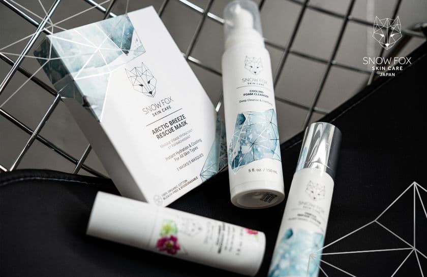 肌荒れに立ち向かう
実力派スキンケアブランド「Snow Fox Skincare」　
7月28日～ 阪急メンズ大阪にて初のポップアップストアオープン