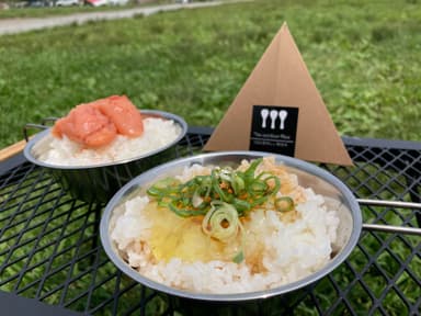 ＃The outdoor rice  一合の美味しい無洗米 活用イメージ(2)