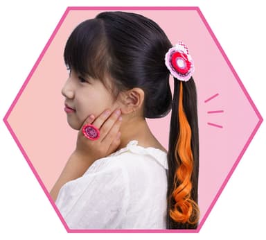 シャイニーアクセパクト 鬼滅の刃 竈門禰豆子(着用イメージ)