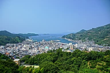 八幡浜市中心市街地(コンパクトシティ)