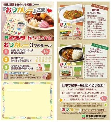店頭設置のレシピ
