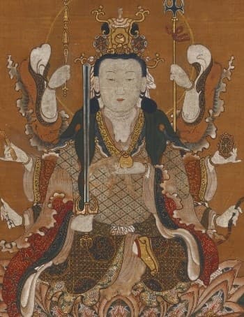 天「弁才天十五童子像(江戸時代)」