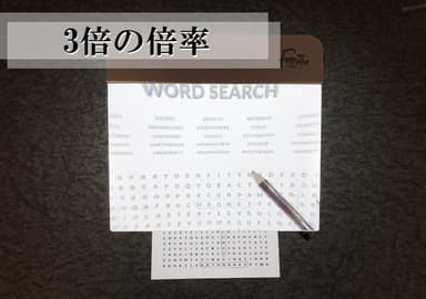 3倍の倍率