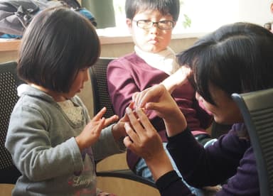 京劇様式の体験