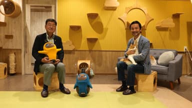GROOVE X CEO林 要氏とAHB代表取締役　川口 雅章の対談