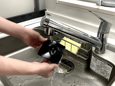 本体は水洗い可能