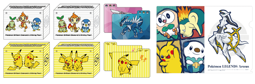古本市場(ふるいち)オリジナル特典付き！
Nintendo Switchソフト
『ポケットモンスター ブリリアントダイヤモンド』、
『ポケットモンスター シャイニングパール』、
『Pokemon LEGENDS アルセウス』が予約受付中！