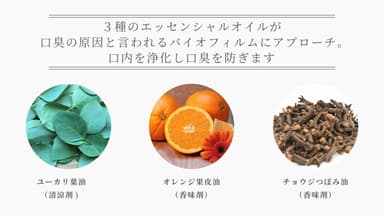 POINT04. バイオフィルムにアプローチ