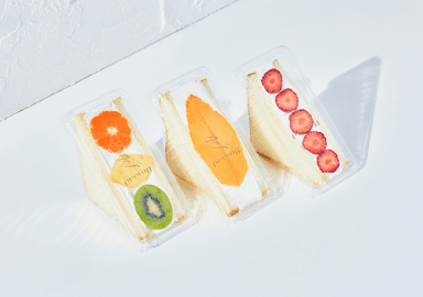 フルーツサンド商品パッケージ
