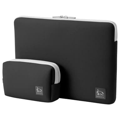 Chululu（チュルル） PCインナーケース 11.6インチ＆マルチポーチ ブラック