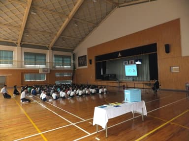 高城小学校情報モラル授業風景(中学年)