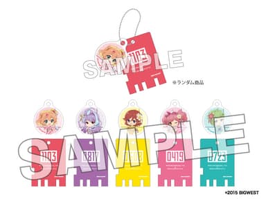 トレーディング銭湯錠風アクリルキーホルダー ミニキャラ浴衣Ver. 全5種(ランダム)　550円(税込)