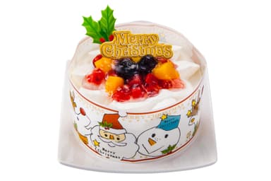 コミフ豆乳クリームのXmasケーキ