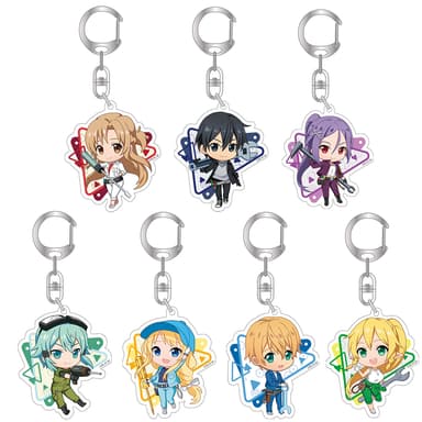 トレーディングアクリルキーホルダー(メカニックデフォルメ)