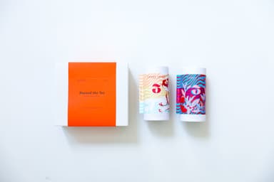 「Beyond the Tea -台湾フルーツ烏龍茶」マンゴー×ピーチ烏龍茶セット 1&#44;080元(約4&#44;230円)