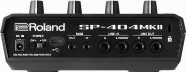 SP-404MKII』 リア・パネル