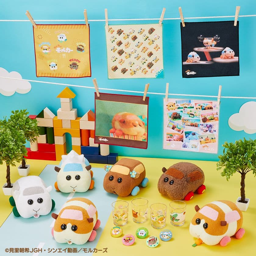 アニメ「PUI PUI モルカー」が一番くじに初登場！
ポテトたちが一番くじで表情豊かに動き回る！