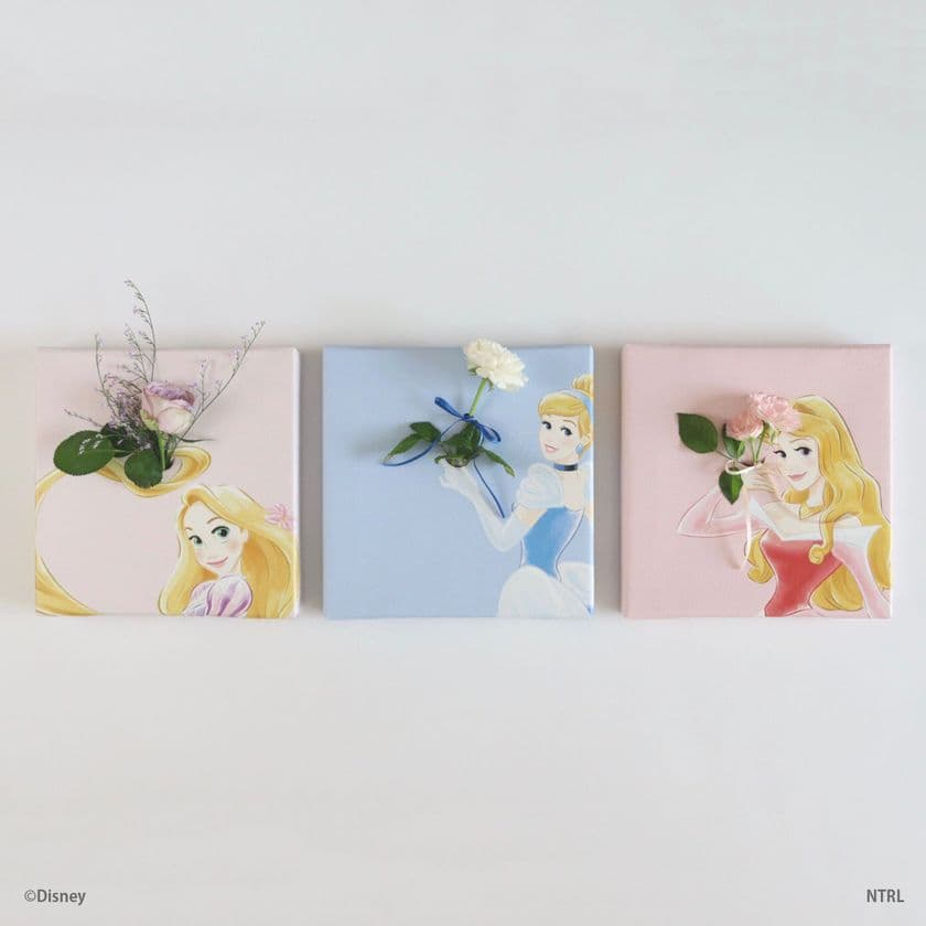 一輪挿し×キャンバスアート IKEBANA